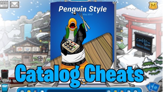 Club Penguin- May 2013 Clothing Catalog Cheats