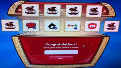 Club Penguin- 20,000 Coins, Red Puffle, Igloo Items
