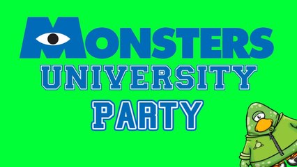 Club Penguin- Monsters University Party