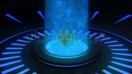 Space Portal Logo - After Effects Template