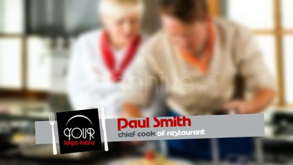 Restaurant theme part 2 - After Effects Template