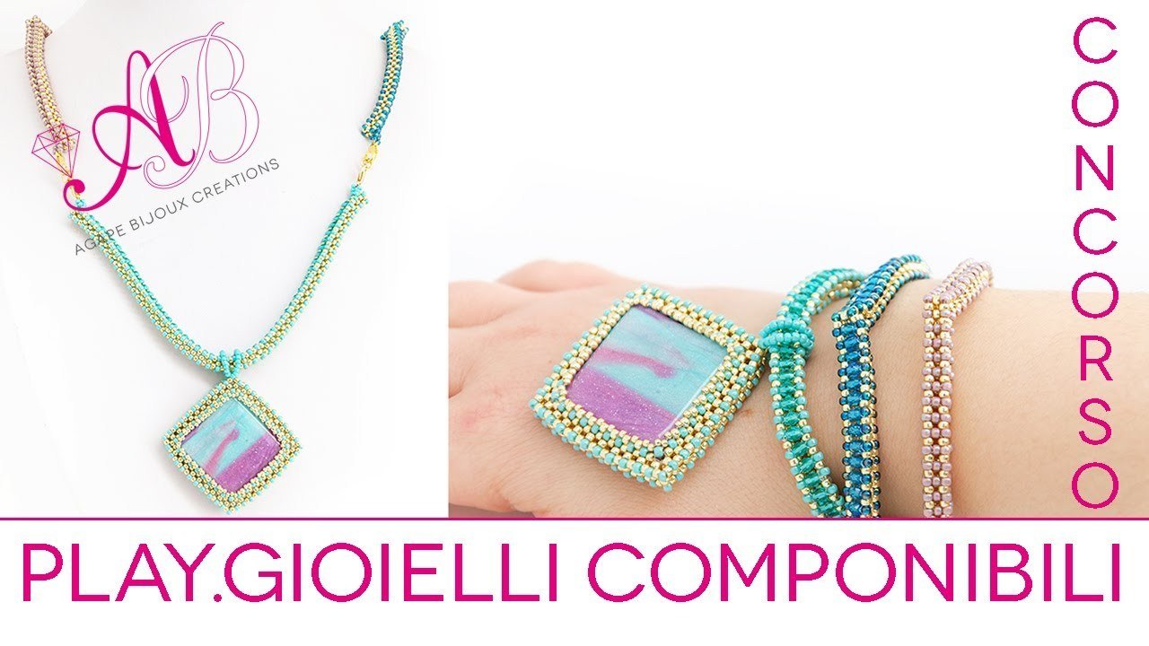 Play. Gioielli Componibili. Creazioni per il concorso di Perles & co (http://www.perlesandco.net/)
