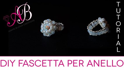DIY Tutorial fascetta per anello con olive sfaccettate