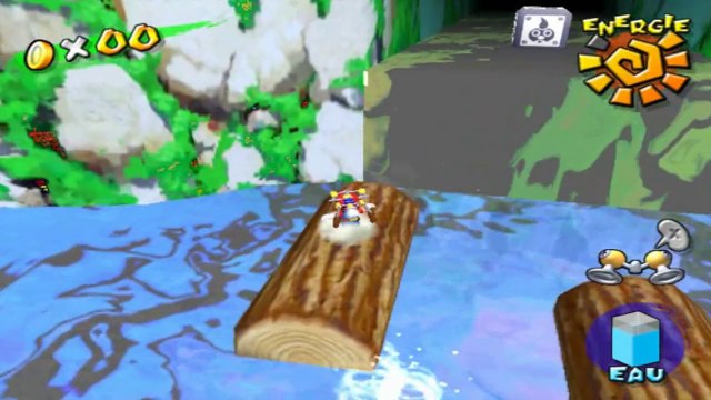 Super Mario Sunshine - Collines Bianco - Soleil Secret 2 : Récuperer 8 pièces rouges