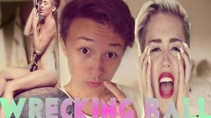 Miley Cyrus - Wrecking Ball OFFICIAL MUSIC VIDEO REACTION