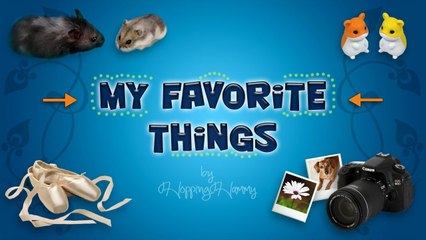 "My Favorite Things"