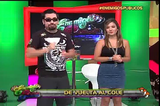 Enemigos Públicos presente en el colegio Luisa Astraín de Ventanilla