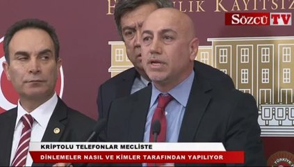 Kriptolu telefonlar mecliste