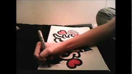 Graffiti Design On Paper Beginner
