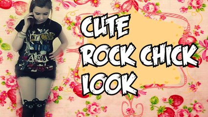 Kawaii Rock Chick Outfit
