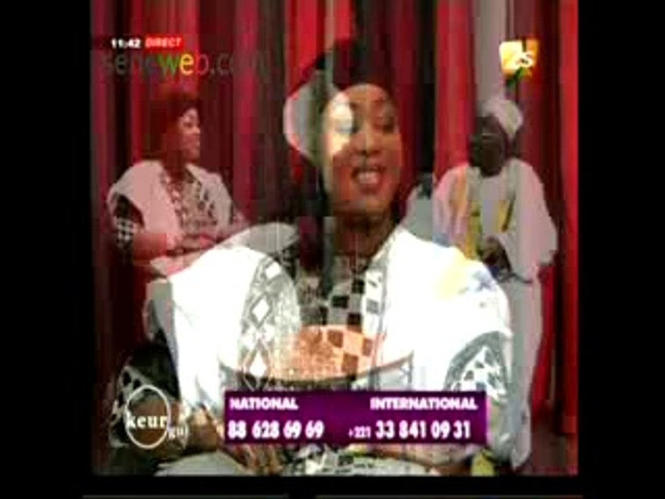 Emission KEURGUI 2Stv du 27 fevrier Mbayang Thiam recoit Mbakh Mbaye