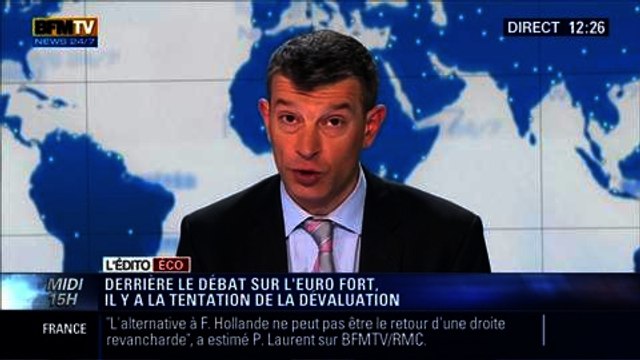 L'Édito éco de Nicolas Doze: Vouloir baisser l'euro, c'est un aveu de faiblesse - 27/02