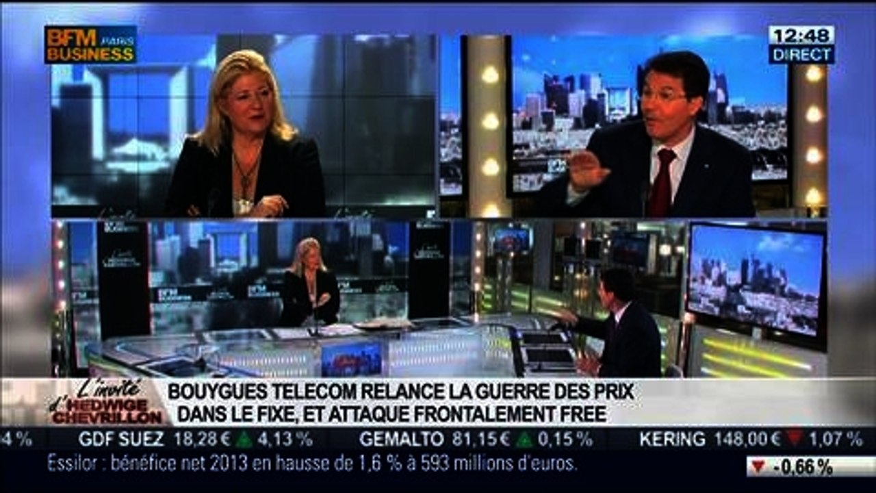 Olivier Roussat, Bouygues Telecom, dans l'invité de BFM Business – 27/02