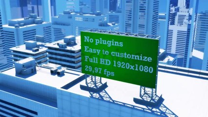 Cityscape Billboards - After Effects Template