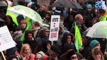 Manifestation des intermittents du spectacle à Lille