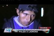 Mujer fue golpeada por pobladores de Juliaca por intentar robar mototaxi