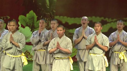 Monjes Shaolin hacen furor en Senegal