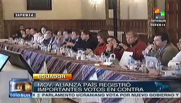 Anuncia pdte. Rafel Correa cambios en su gabinete