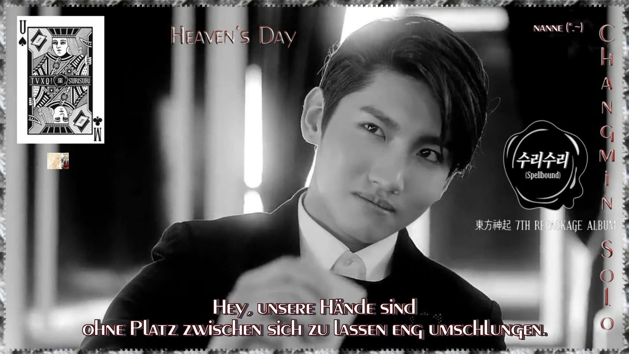 Changmin Solo TVXQ  - Heaven’s Day k-pop [german sub]
