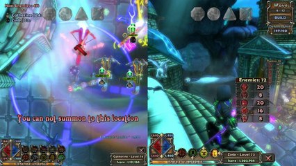 Dungeon Defenders Tutorial - Aquanos Fast Exp/Mana Grind