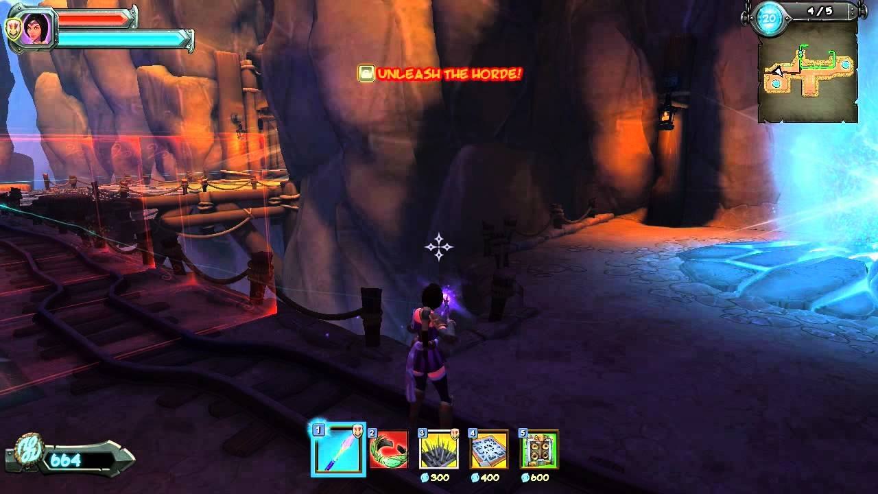 Orcs Must Die 2 Sorceress Playthrough - Chasm