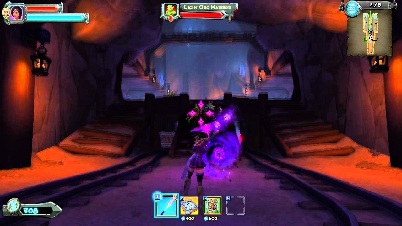 Orcs Must Die 2 - Sorceress Playthrough - Tunnels