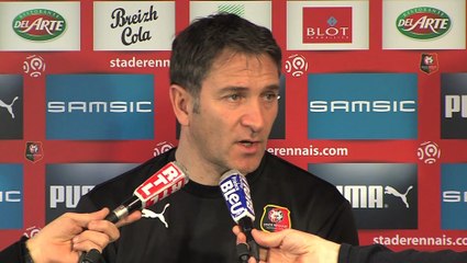 Conférence de presse SRFC/EAG : Philippe Montanier