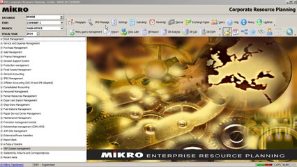 IN MIKRO ERP: HOW TO SWITCH BETWEEN COMPANIES