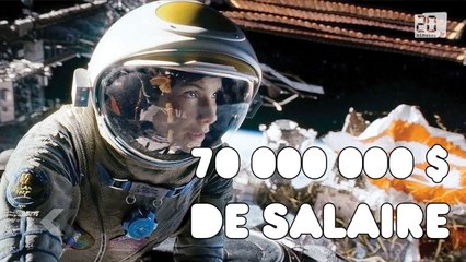 Le salaire de Sandra Bullock pour Gravity