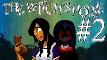 CHEWBACCA SKULLS AND GIANT SPIDERS - Krism Plays - The Witch's House [Episode 2]