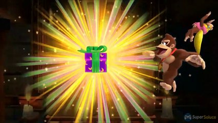 Soluce Donkey Kong Country Tropical Freeze : 5-K (cheminement et pièces de puzzle).