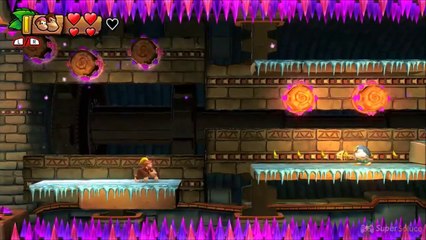 Soluce Donkey Kong Country Tropical Freeze : 6-K (cheminement et pièces de puzzle).
