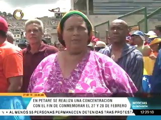 Oficialistas se movilizarán por el oeste de Caracas para conmemorar el 27F