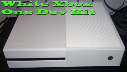 White Edition Xbox One Developer Kit Spotted
