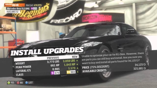 Forza Horizon - Mercedes SLS AMG (213 Mph)