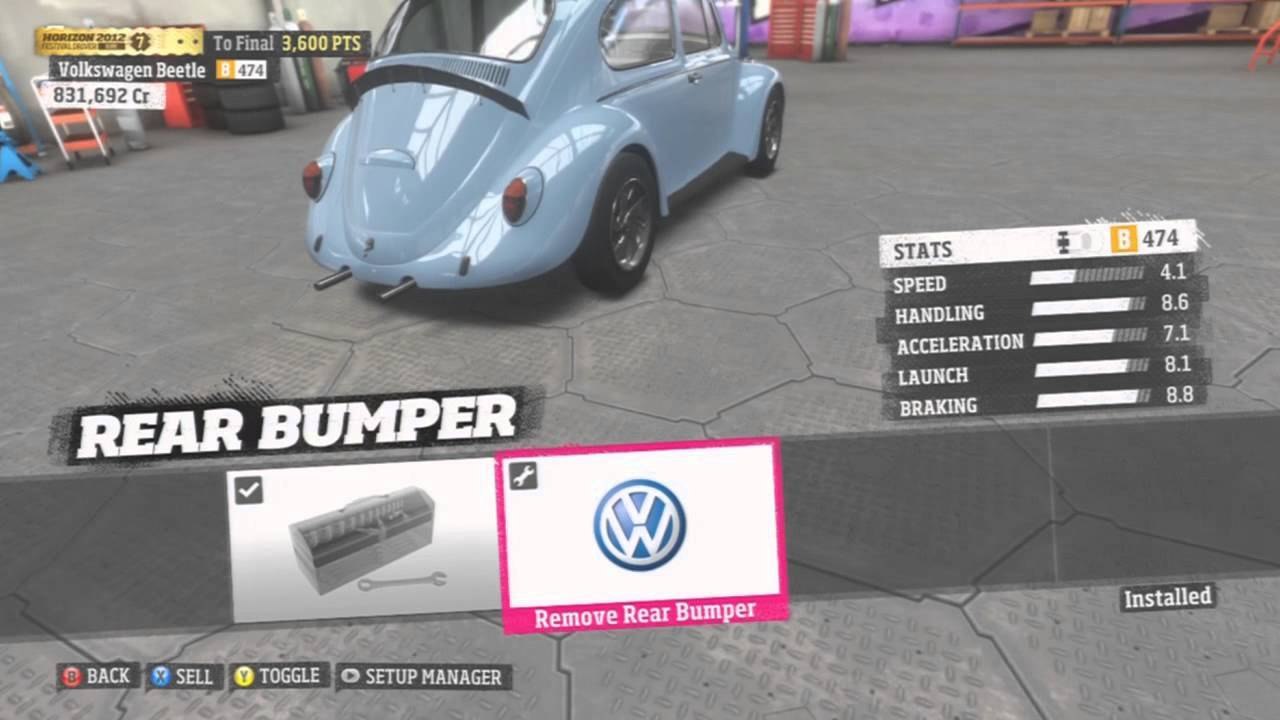 Forza Horizon - "1967 Volkswagen Beetle" (187 Mph)