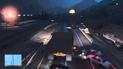 GTA 5 - Dump Truck Police Chase