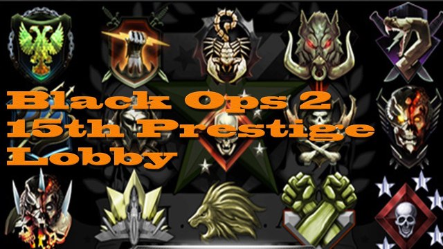 Black Ops 2 - 15th Prestige Lobby
