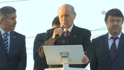 MHP Genel Başkanı Bahçeli, Burdur'da