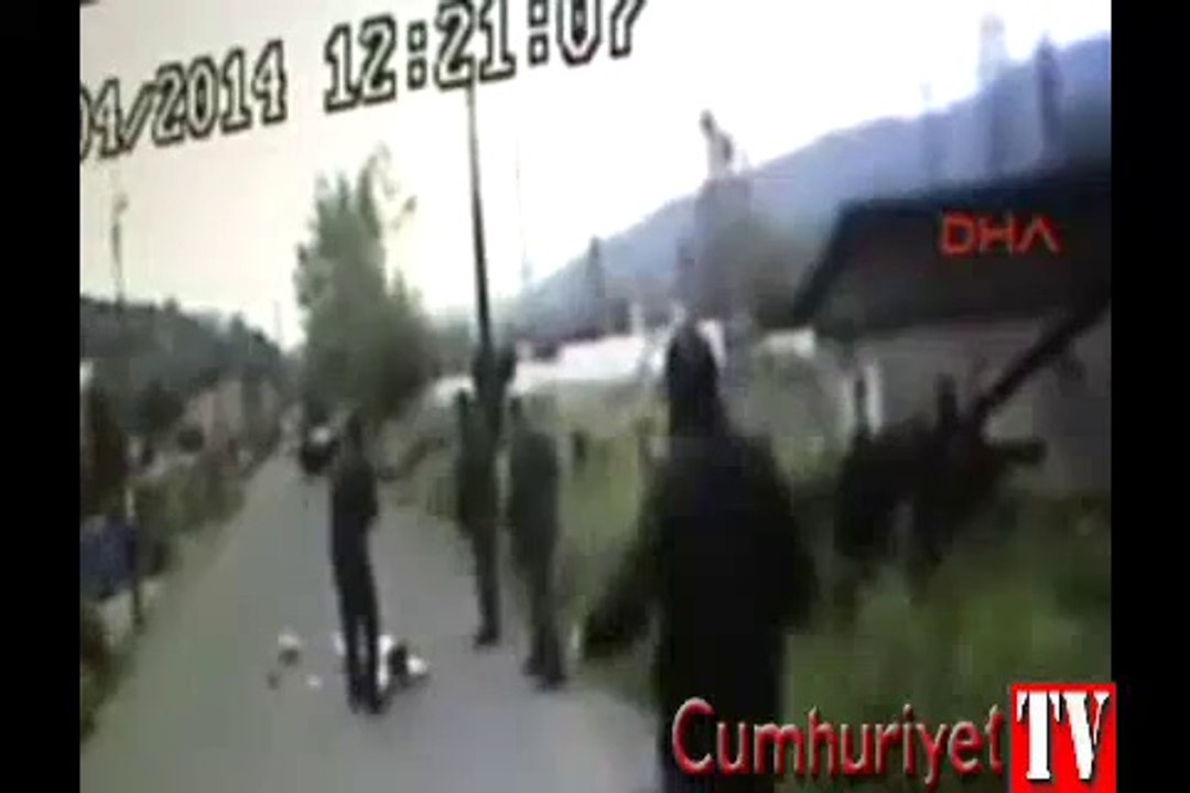 Kızını kurtarmak isterken canından oluyordu