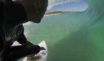 Kelly Slater in a Dreamy Sandbar Barrel - Surf