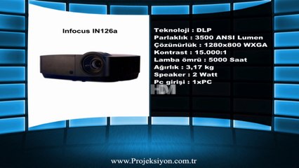 Infocus IN126a Full 3D Projeksiyon