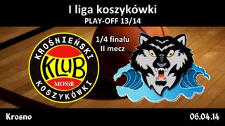 MOSiR PBS Bank KHS Krosno - King Wilki Morskie Szczecin - II mecz