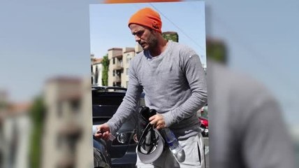 David Beckham Shows he's a Silver Fox