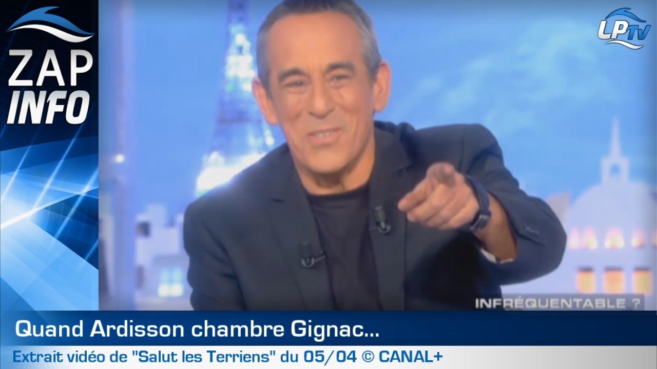 Zap : Quand Ardisson chambre Gignac...
