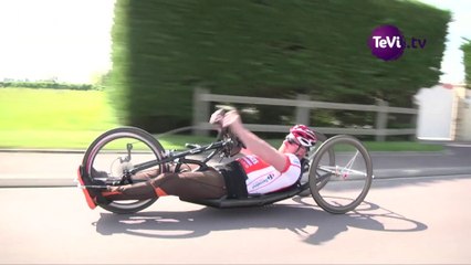 Course Handibike à Créances [TéVi] 11-04-14