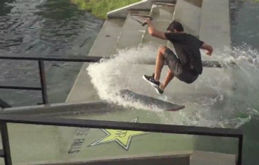 Andrew Pastura in the Wakeskate Tour by Rockstar - WakeSkateboarding
