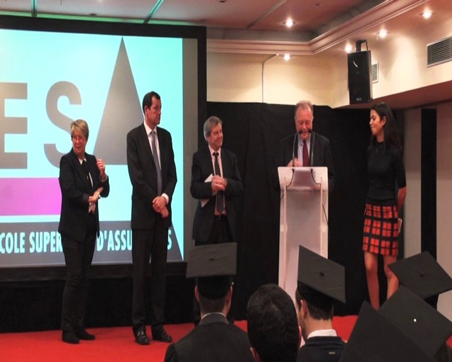 Remise des diplômes 2014 de l'ESA - Discours de Thierry Derez (PDG de Covéa)