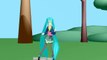 Hatsune Miku Freely Tomorrow MMD