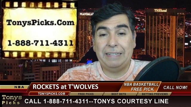 Minnesota Timberwolves vs. Houston Rockets Pick Prediction NBA Pro Basketball Odds Preview 4-11-2014